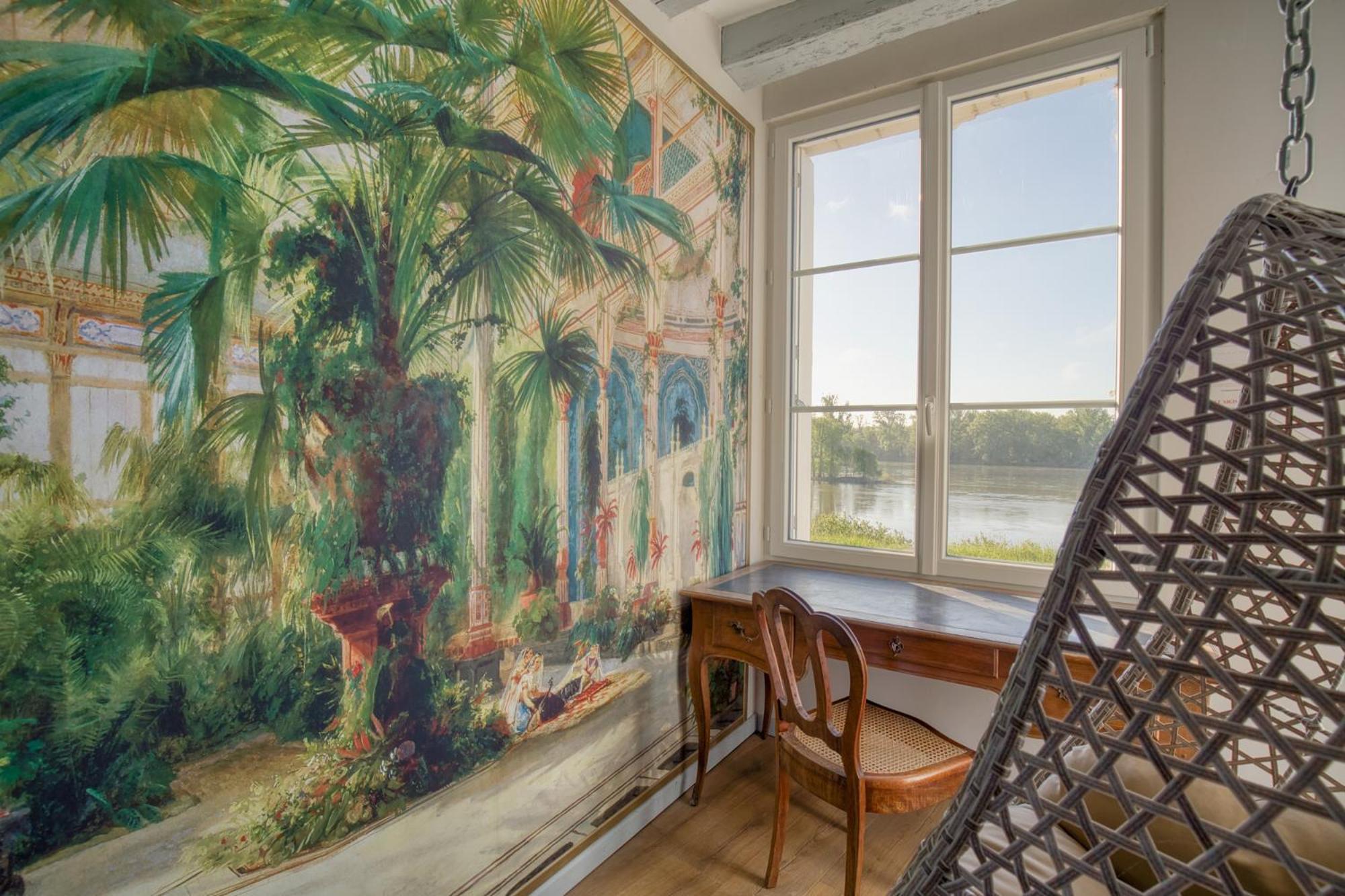 Jacuzzi Et Vue Sur Loire - Maison D'Hotes L'Odyssee La Chapelle-sur-Loire Esterno foto